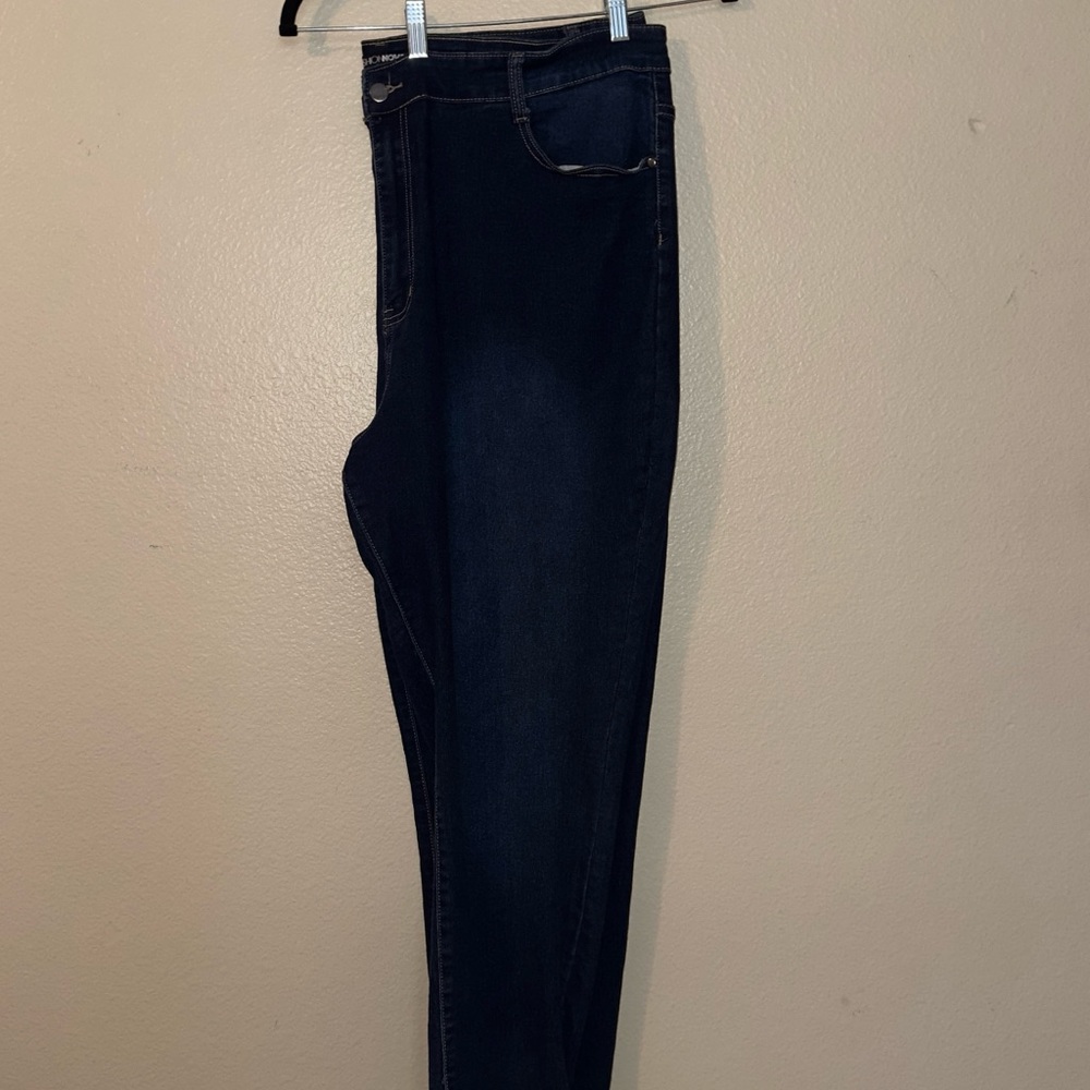 Fashion Nova Dark Blue Women's Skinny Jeans